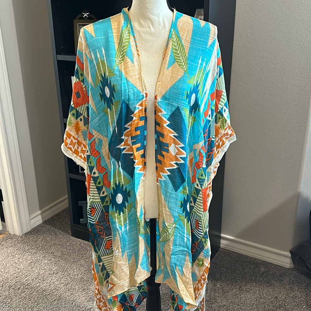 One size fits all over shall multi color